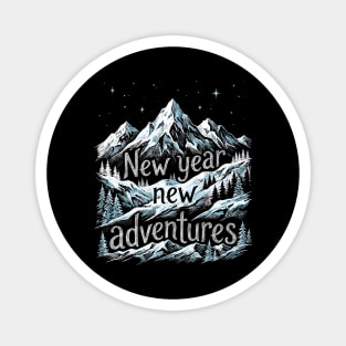 New Year New Adventures Magnet